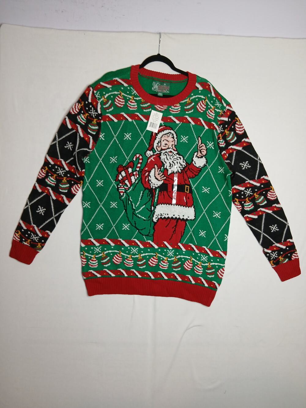 NWT Ugly Christmas Sweater Sz XXL Big and Tall Santa Holiday Party